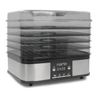 Сушилка для овощей и фруктов MARTA MT-FD1887D