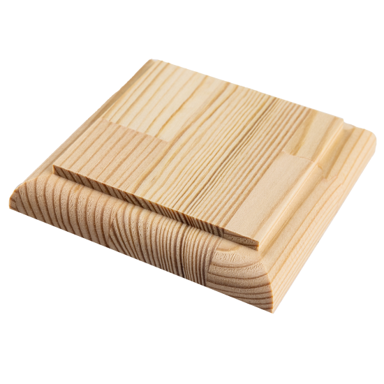 Крышка для столба хвоя сорт Экстра 100x100 мм