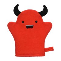 Мочалка-варежка для бани и сауны Банные штучки Чертенок