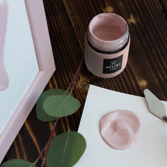 Краска акриловая Aturi Design глянцевая цвет кашемировая роза 60 г