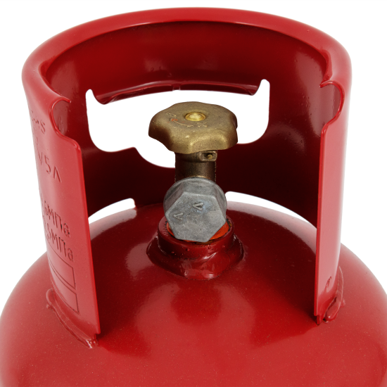 Газовый баллон с вентилем ВБ-2 с предохранительным клапаном 5 л