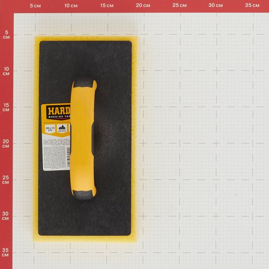 Терка Hardy (0840-142803) 280х140 мм губка с прорезями 30 мм