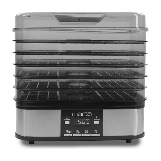 Сушилка для овощей и фруктов MARTA MT-FD1887C