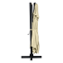 Зонт с боковой опорой Naterial Sombra 392x293 см h270 прямоугольный бежевый