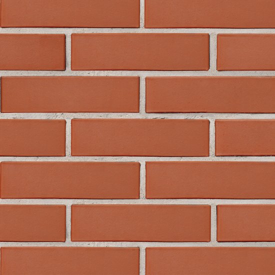 Кирпич облицовочный BRAER M150 красный гладкий 250x120x65 мм 1 НФ