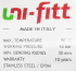 Гибкая подводка для смесителя UNI-FITT М10x15 1/2 60 см со штуцером