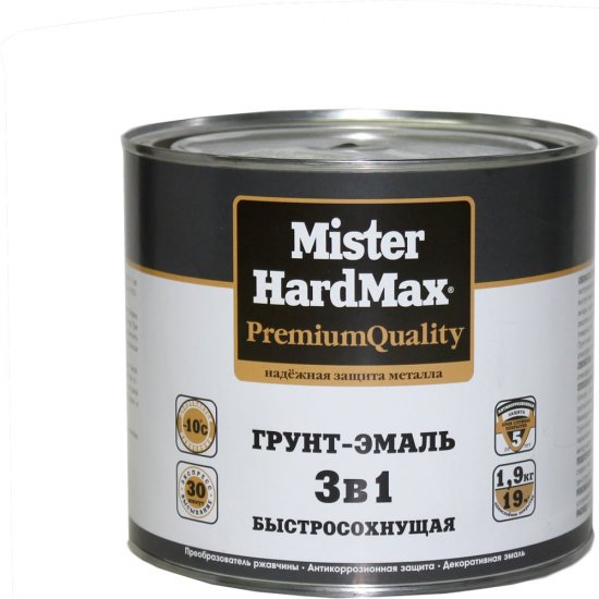 Быстросохнущая грунт-эмаль HardMax MISTER
