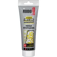 Клей для монтажа легкого декора KUDO home décor