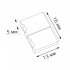 Коннектор для светодиодной ленты SMD 2835 Gauss (204204000) (5 шт.)