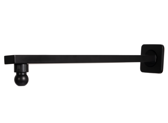 Душевая система Vidage Чараур скрытого монтажа квадрат цвет черный матовый