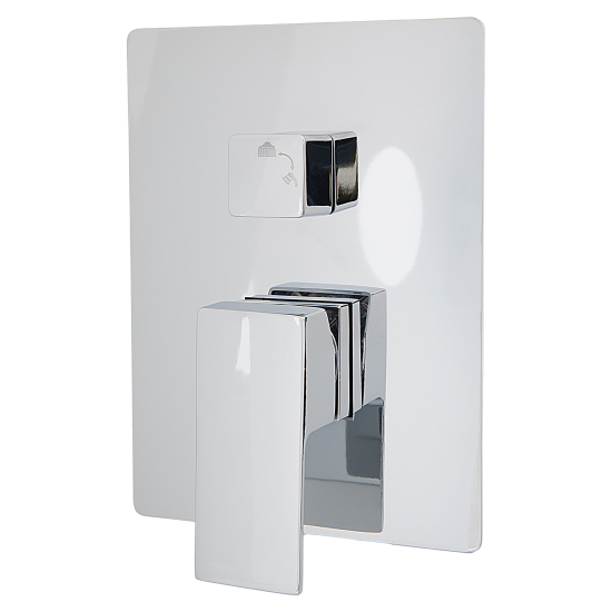 Душевая система Vidage Чараур скрытого монтажа квадрат цвет хром