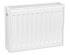 Радиатор панельный Neolaser Compact 22 300x400 боковое подключение сталь белый