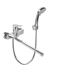 Смеситель для ванны Osgard Sparv 19223 однорычажный универсальный с лейкой и шлангом цвет хром