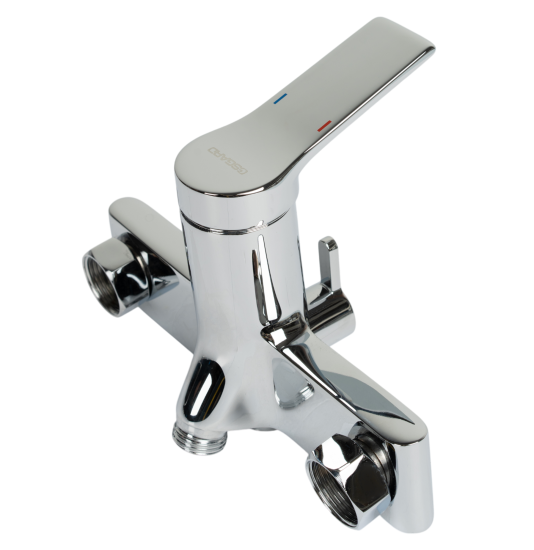 Смеситель для ванны Osgard Sparv 19223 однорычажный универсальный с лейкой и шлангом цвет хром