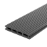Террасная доска ДПК Decking цвет Дымчатый дуб 3000x150x24 мм двусторонняя вельвет/структура дерева 0.45 м²