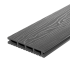 Террасная доска ДПК Decking цвет Дымчатый дуб 3000x150x24 мм двусторонняя вельвет/структура дерева 0.45 м²