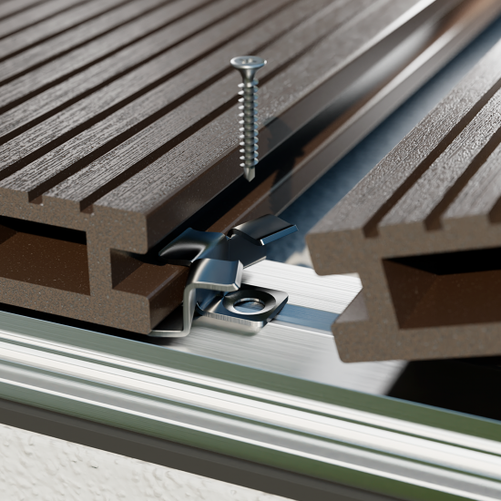 Кляймер монтажный нержавеющая сталь 8 мм 100 шт