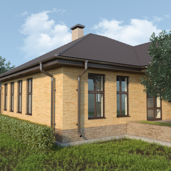 Имитация бруса хвоя 20x146x3000 мм сорт Норма 4 шт. 1.75 м²