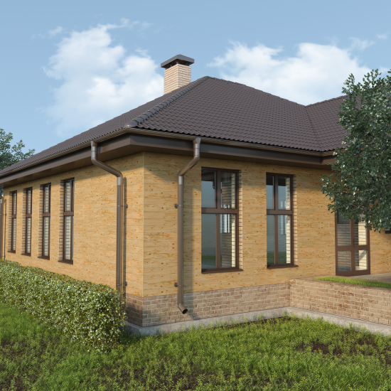 Имитация бруса хвоя 20x146x3000 мм сорт Норма 4 шт. 1.75 м²