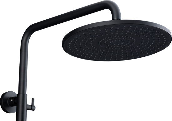 Душевая система Frap Arne F25204-6 с термостатом 3 режима цвет черный