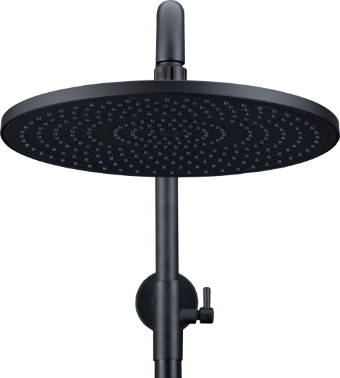 Душевая система Frap Arne F25204-6 с термостатом 3 режима цвет черный