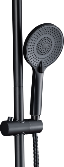 Душевая система Frap Arne F25204-6 с термостатом 3 режима цвет черный