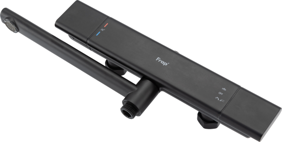 Душевая система Frap Arne F25204-6 с термостатом 3 режима цвет черный