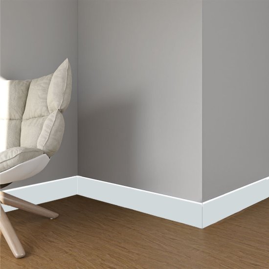 Плинтус экополимер Winart Pro Quadratum 65х16х2000 мм нардо грей (90.65.001.042)