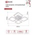 Светильник светодиодный накладной IN HOME Elegant Aris 3000-6500К 60 Вт 70 кв.м белый IP40 с пультом
