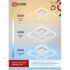 Светильник светодиодный накладной IN HOME Elegant Aris 3000-6500К 60 Вт 70 кв.м белый IP40 с пультом