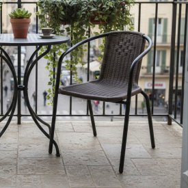Стул садовый Луис WR-SX026 53.5x54x71.5 см сталь черный