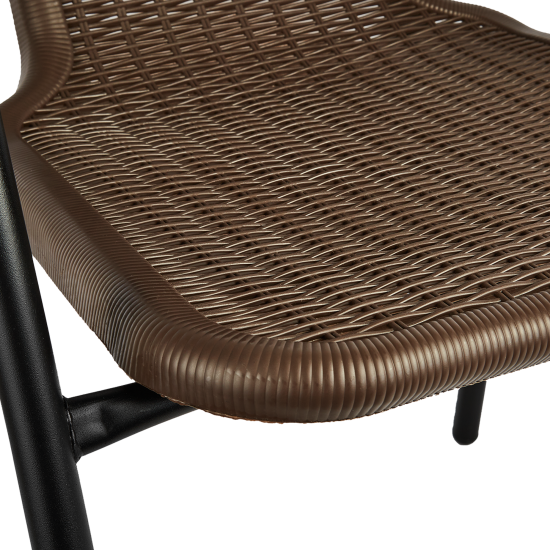 Стул садовый Луис WR-SX026 53.5x54x71.5 см сталь черный