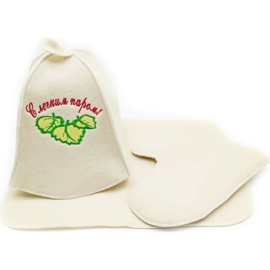 Набор для бани Бацькина баня С легким паром