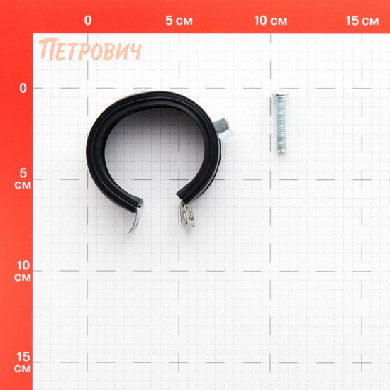 Хомут сантехнический Walraven Bismat Flash 1 1/2 48-51 мм оцинкованная сталь (3373051)