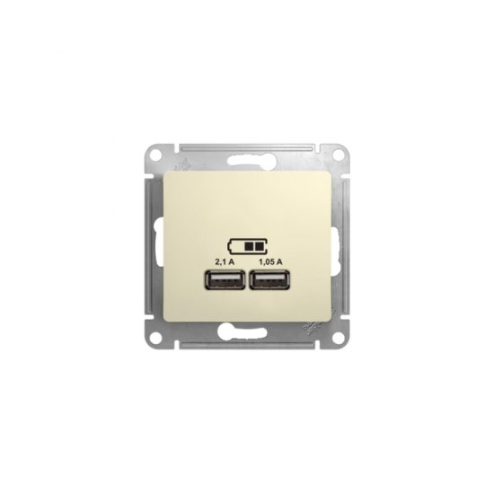 Розетка Systeme Electric Glossa