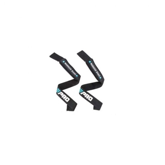 Ремень для тяги LivePro Weightlifting Straps черный, пара