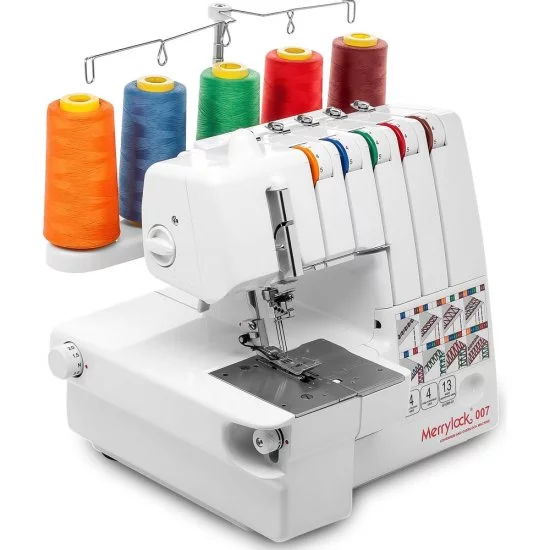 Коверлок Merrylock 5-ти ниточный оверлок 007