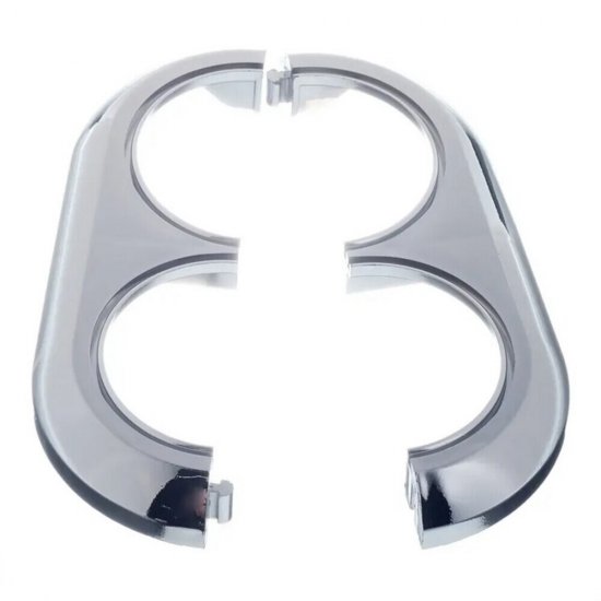 Отражатель декоративный двойной MCH d20 мм с эксцентриковой накладкой хром пластиковый (1 шт.) (KCH2000-20KIT)