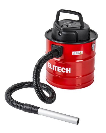 Пылесос для золы Elitech ПЗ 10-20, 1000 Вт, 20 л