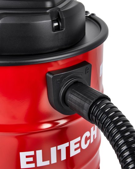 Пылесос для золы Elitech ПЗ 10-20, 1000 Вт, 20 л