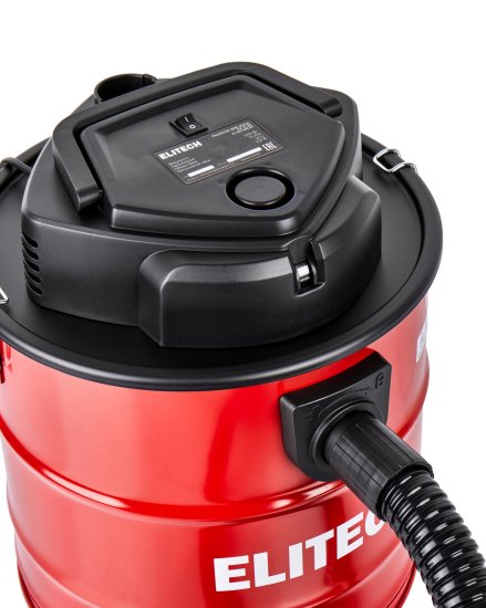 Пылесос для золы Elitech ПЗ 10-20, 1000 Вт, 20 л