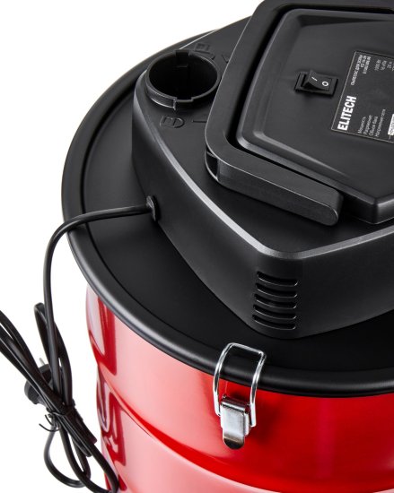 Пылесос для золы Elitech ПЗ 10-20, 1000 Вт, 20 л