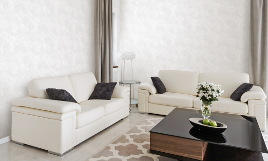 Обои флизелиновые Renowa Aldo белые 1.06 м RE287611