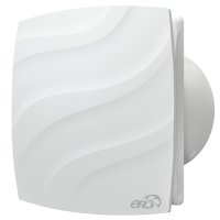 Вентилятор осевой вытяжной Era Wave D120 мм 30 дБ 140 м3/ч обратный клапан цвет белый