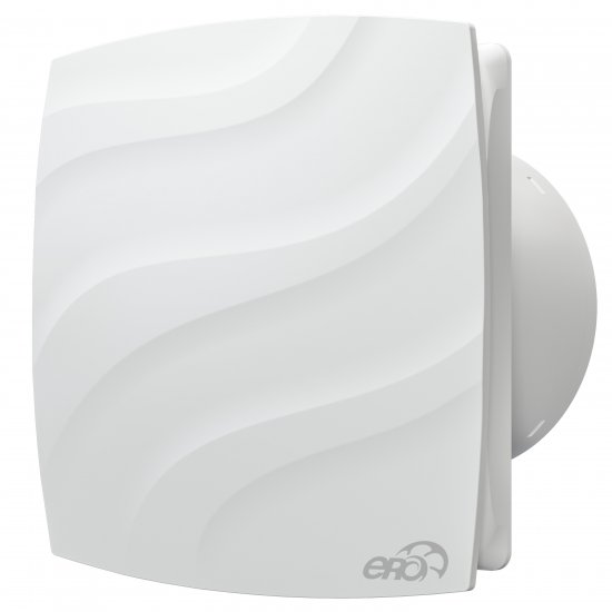 Вентилятор осевой вытяжной Era Wave D120 мм 30 дБ 140 м3/ч обратный клапан цвет белый