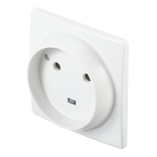 Розетка силовая для электроплит Legrand с заземлением 2Р+Е 32 А 230 В IP20 белая (55812)