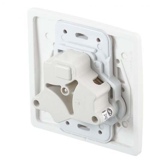 Розетка силовая для электроплит Legrand с заземлением 2Р+Е 32 А 230 В IP20 белая (55812)