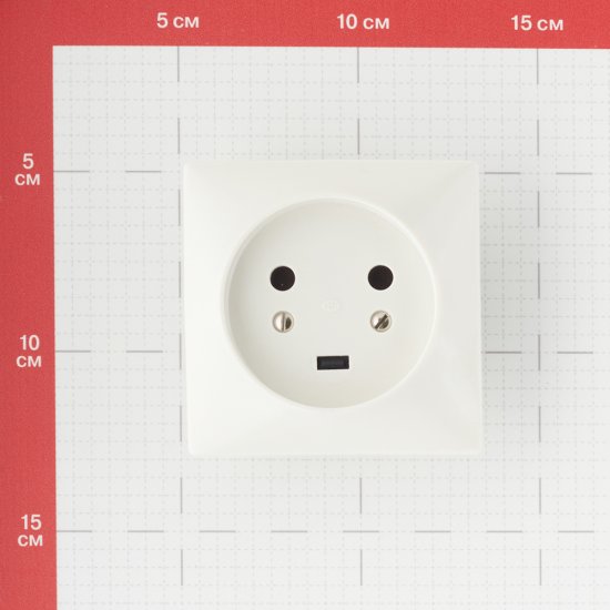 Розетка силовая для электроплит Legrand с заземлением 2Р+Е 20 А 230 В IP20 слоновая кость (55422)