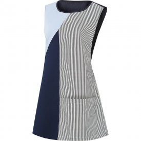 Фартук СОЮЗСПЕЦОДЕЖДА КЛИНПЛЕКС CLINPLEX ВИТА комбинированный полоска,т.синий,голубой, 50-56