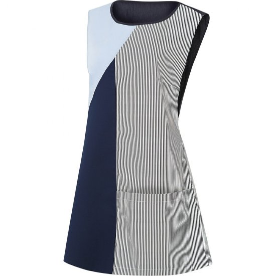 Фартук СОЮЗСПЕЦОДЕЖДА КЛИНПЛЕКС CLINPLEX ВИТА комбинированный полоска,т.синий,голубой, 50-56